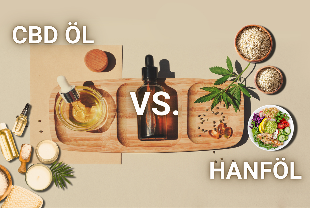 Hanföl vs. CBD-Öl: Was ist eigentlich der Unterschied?
